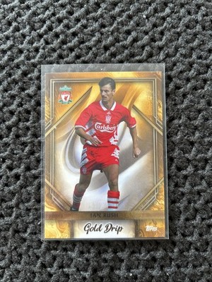 Topps Ian Rush Gold Drip  Liverpool FC Team Set 23/24
