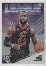 2018-19 Panini Donruss Optic League Leaders Holo Prizm LeBron James #9 7f0