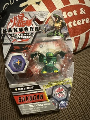 NEW Bakugan TROX x SAIRUS Armored Alliance Fusion + Gate Card BakuCores FREE S/H