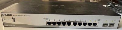 D-Link  Web Smart (DGS-1210-10P) 10-Ports External Ethernet Switch