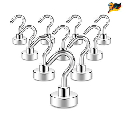 Magnetischer Haken 11 kg Neosmuk 10 Stück