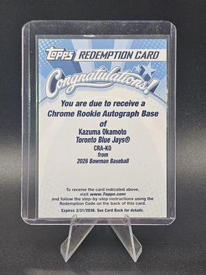 Kazuma Okamoto Trading Cards for sale | eBay