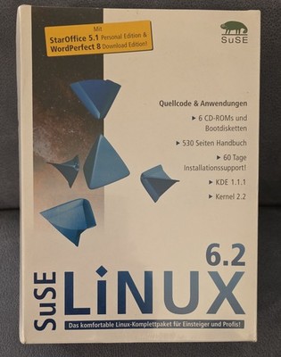 SUSE Linux 6.2 - Deutsch - Vollversion - NEUWARE