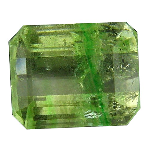 2.08Ct UNHEATED BI COLOR TSAVORITE GARNET GEMSTONE FROM TANZANIA - Picture 1 of 6
