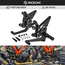 For KTM 1290 Super Duke R Adjustable Rearsets Footrest Foot Pegs Kit 2020-2024