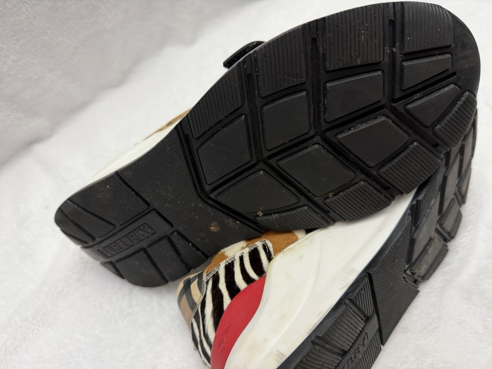 Burberry London Ramsey Animal Vintage Check Sneakers Men’s Size 43 thumbnail 19