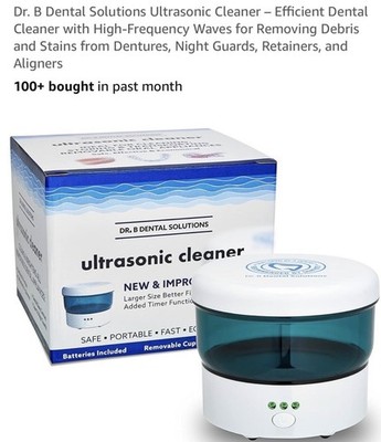 Dr. B Dental Solutions Ultrasonic Cleaner