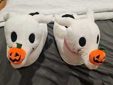 HOT TOPIC DISNEY ZERO DOG SLIPPERS NIGHTMARE BEFORE CHRISTMAS SIZE SMALL