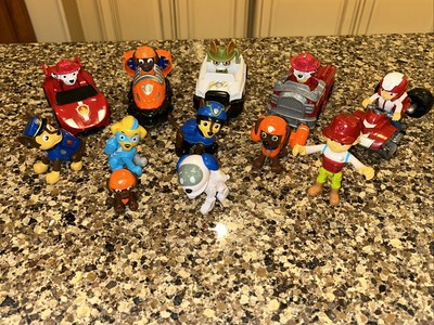 Paw Patrol Toy Lot Ryder Robopup Marshal Zuma Used