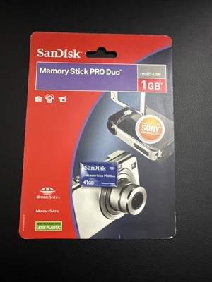 SanDisk SD 1GB Memory Stick PRO Duo Card - SDMSG-1024