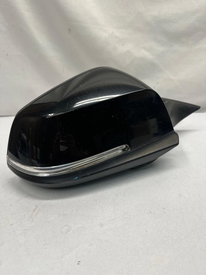 Зеркало двери BMW 328 2013–2018 годов в сборе с электроприводом для правой стороны оригинальное глянцевое основание черное - Изображение 3 из 4