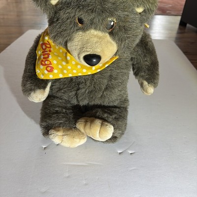 Vintage Hasbro Softies Talking Teddy Bear Plush Electronic For Parts Repair