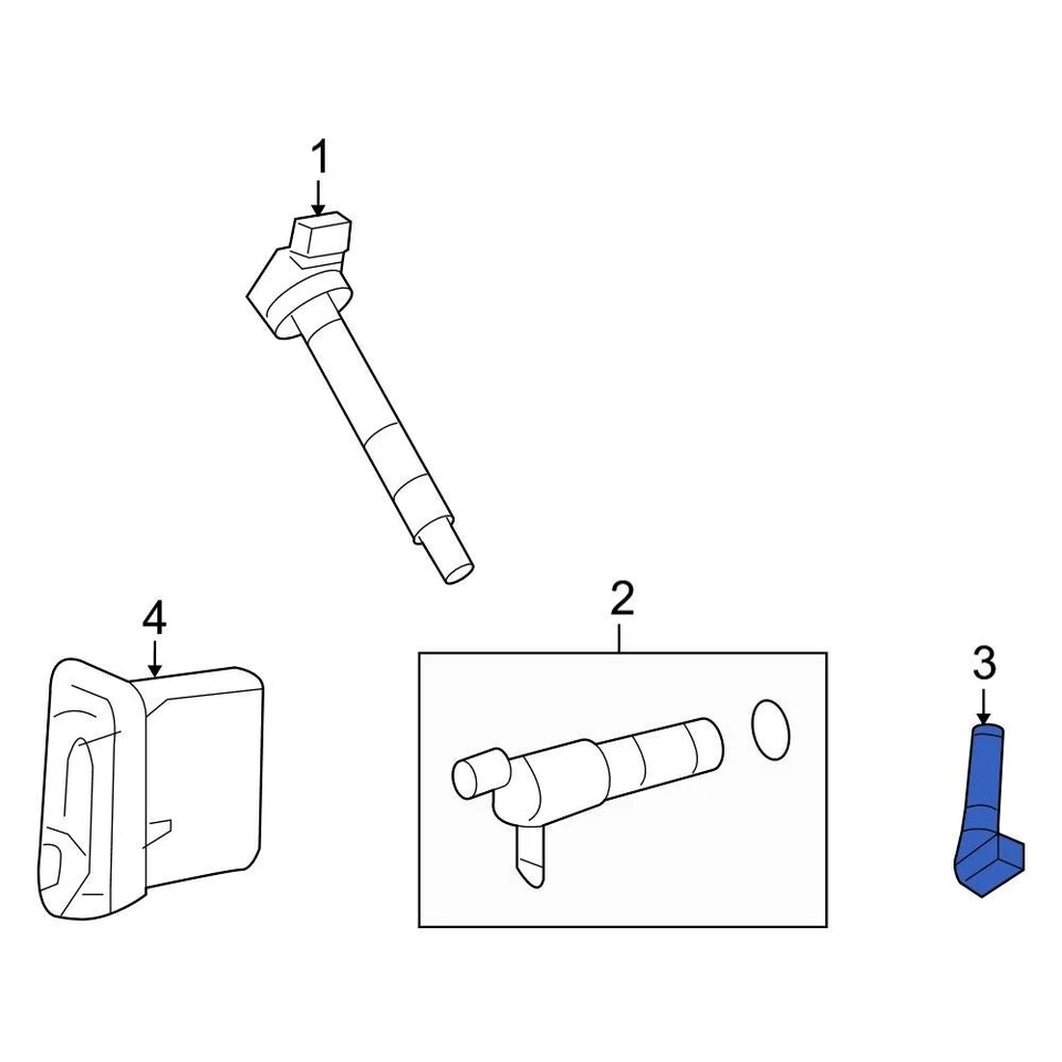 For Toyota Tundra 2007-2021 Toyota 9091905071 Engine Crankshaft Position Sensor Foto 4 de 4