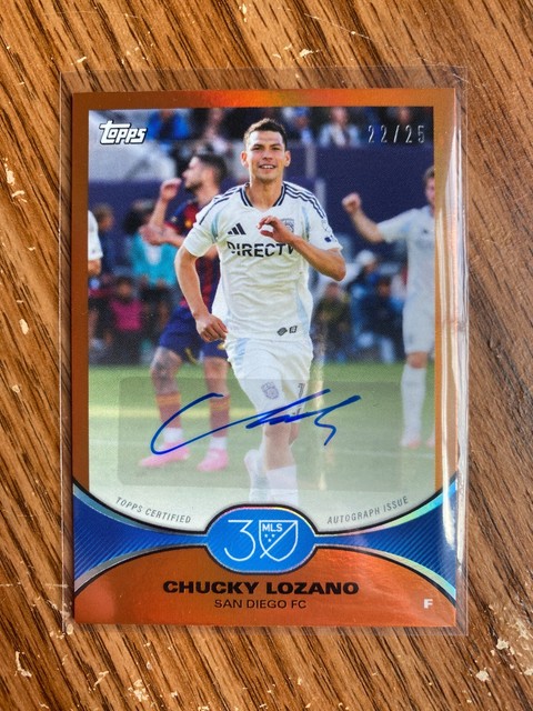 Tradingcard für Chucky Lozano