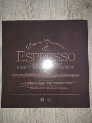 Blood Records x Sabrina Carpenter Espresso (12” Single) Liquid