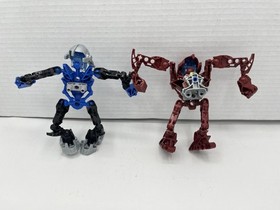 2009 Lego Bionicle 8992 CENDOX V1 - 8993 KAXIUM V3 (FIGURES ONLY) -FREESHIPPING