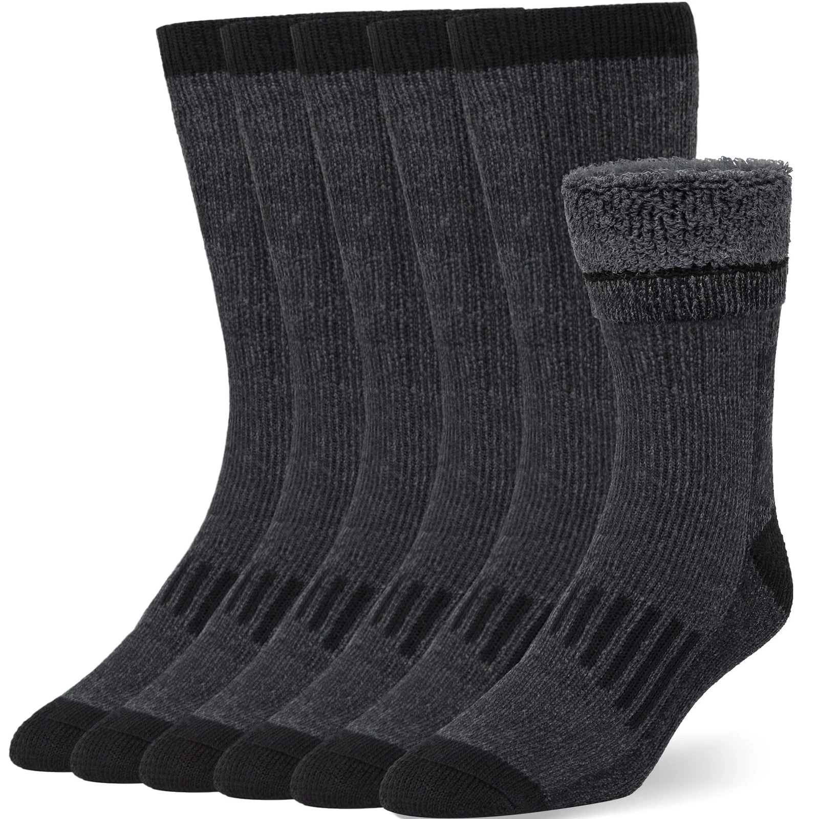 3 Pairs Unisex Merino Wool Socks Winter Thermal Warm Thick Cozy Apparel