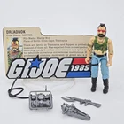 Gi Joe 1985 Ripper 100% Complete w/ File Card Near Mint ARAH Vintage Dreadnok