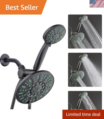 #ad High Pressure Shower Combo with Microban Protection amp; Coral Green Jets $76.99