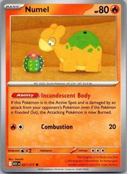 Numel 027/217 Mega Evolution: Ascended Heroes Common