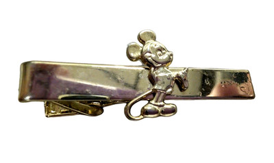 Vintage Disney Mickey Mouse Tie Bar Clip
