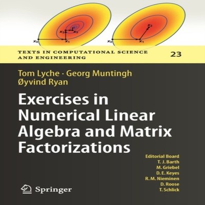 Exercises in Numerical Linear Algebra and Matrix Factorizations T