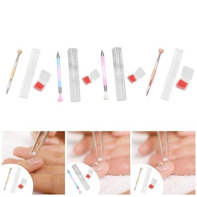 Strass Picker Punkte Stift Tragbar Kompakt Pick Up Werkzeuge Selbst Multifunktion
