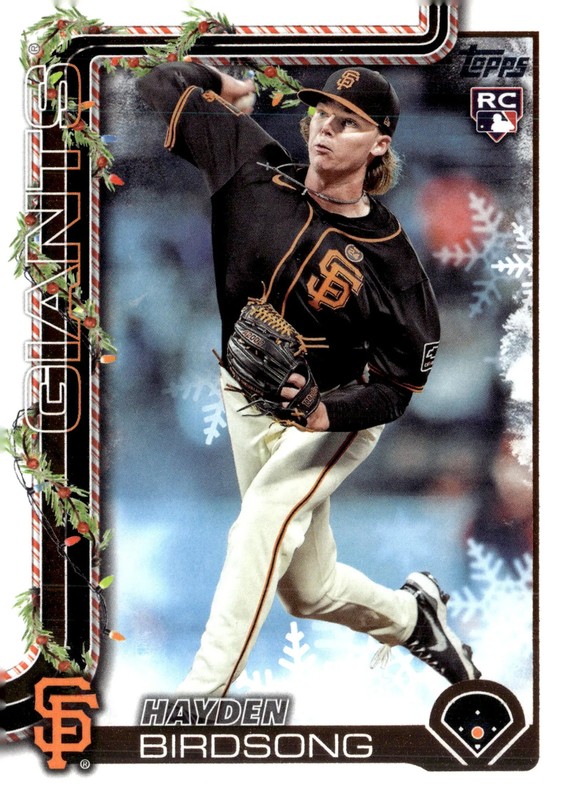 2025 Topps Holiday Hayden Birdsong #H85 RC