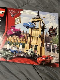 NEW Lego CARS 8639 Big Bentley Bust Out 7 Characters Tow Mater Lightning McQueen