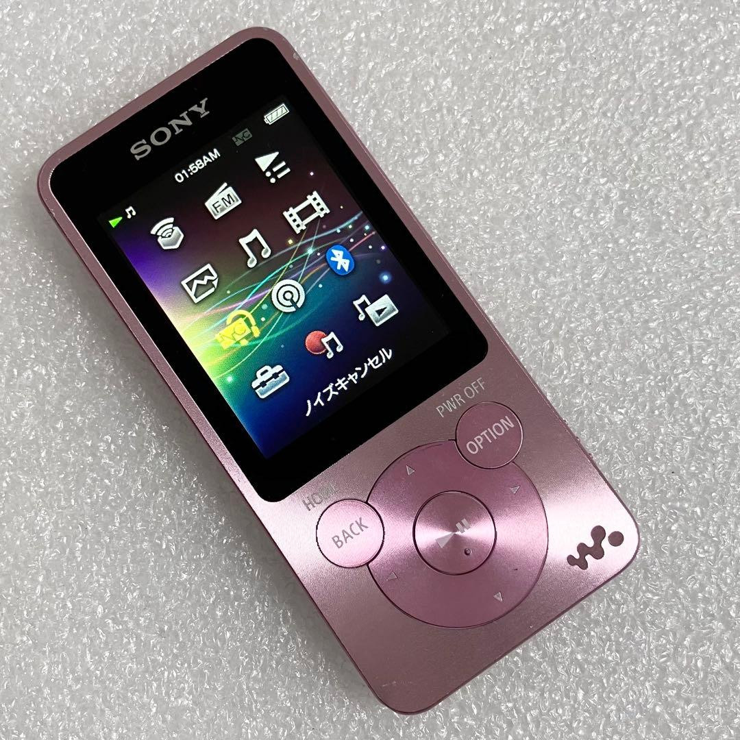 Sony Walkman NW-S14 8GB Light Pink MP3 Player Tested Working Japan