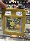 Pokemon Gold Version (Nintendo Gameboy Color) GBC NEW BATTERY Authentic Tested!