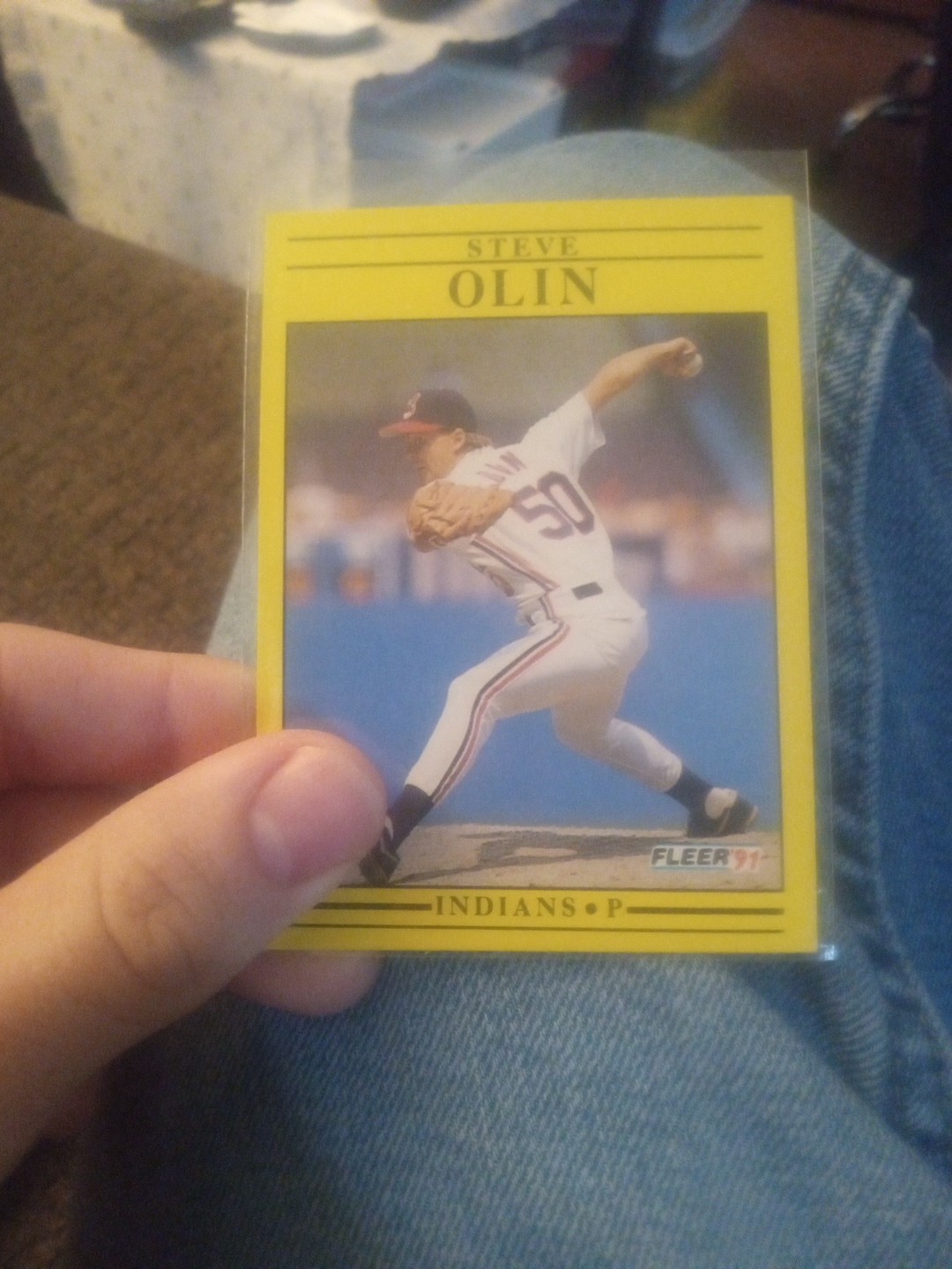 1991 Fleer - Steve Olin #374