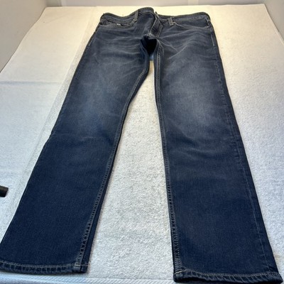 Boss Slim Fit Comfortable Stretch Denim H-DELAWARE Dark Wash New Men 36 x 34