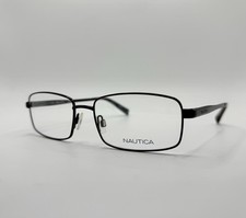 New Authentic NAUTICA N7245 314 Black Brown Eyeglasses With Spring Hinges 55-17