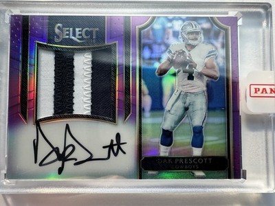 2016 Select Dak Prescott RC Jumbo Signature Swatches Jersey # 04/60 ebay1/1 
