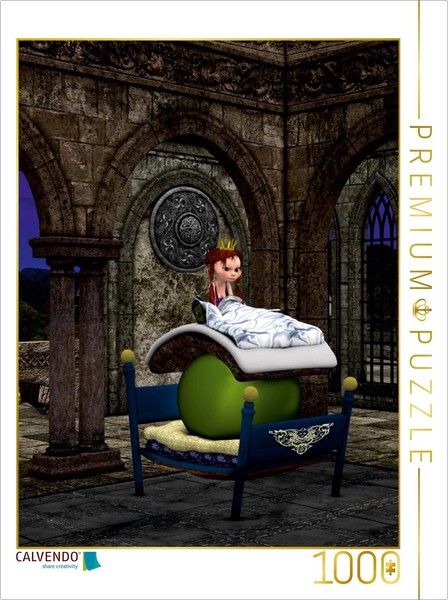 Calvendo Puzzle Prinzessin Auf Der Erbse 1000 Teile Puzzle Hoch | 1000 Teile Leg-image