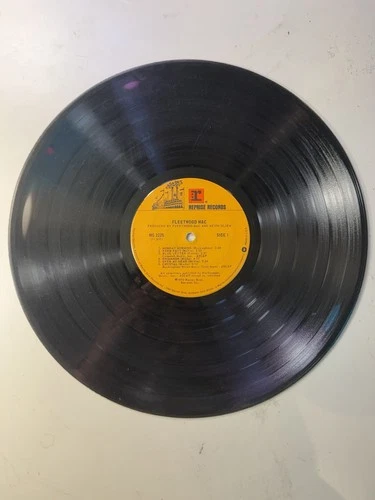 Fleetwood Mac 1975 Self-Titled Vinyl LP Record Album, Classic Rock
