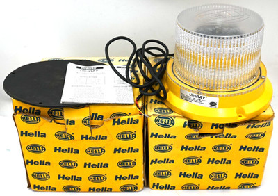 HELLA ULTRARAY HM400ADIR AMBER LED ROTATING WARNING BEACON 12-24VDC