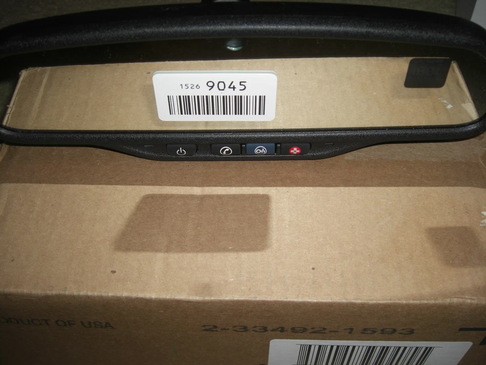 01-12 GM внутри зеркало заднего вида в сборе Onstar GPS новый GM деталь номер 15269045 - Изображение 2 из 4