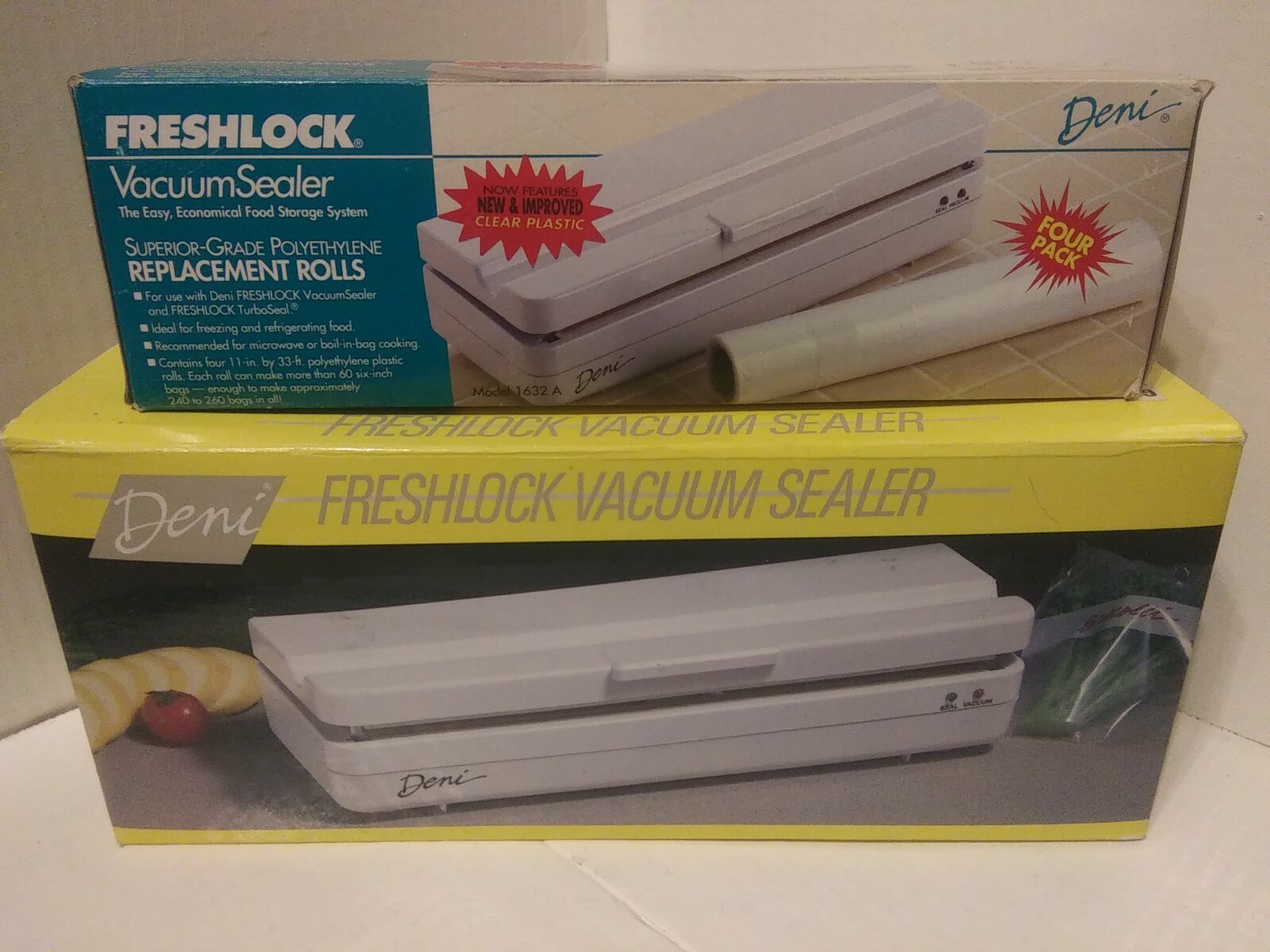how to use deni freshlock vacuum sealer