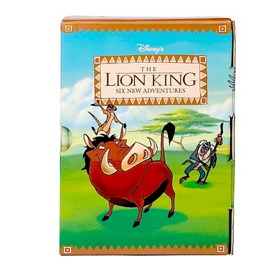 Rare Vintage 1994 Disney's LION KING: Six New Adventures Book Set
