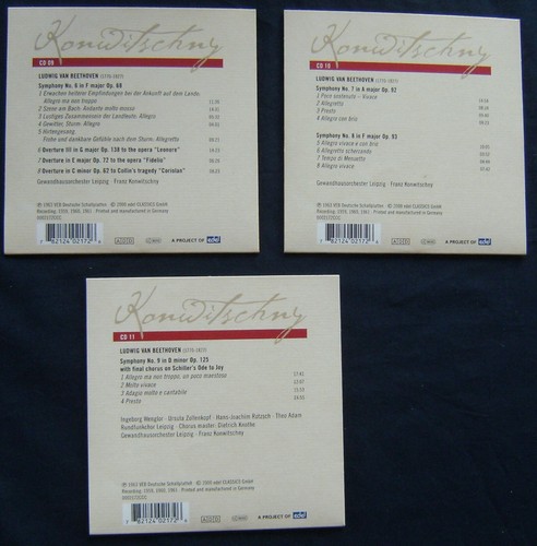 FRANZ KONWITSCHNY The Art Of Konwitschny 11CD Box Set David & Igor Oistrach - Picture 9 of 9