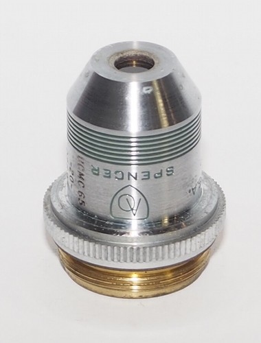 AO Spencer Cat. 1076 10x N.A. Objetivo de microscopio de 0,25 ∞ - Imagen 2 de 5