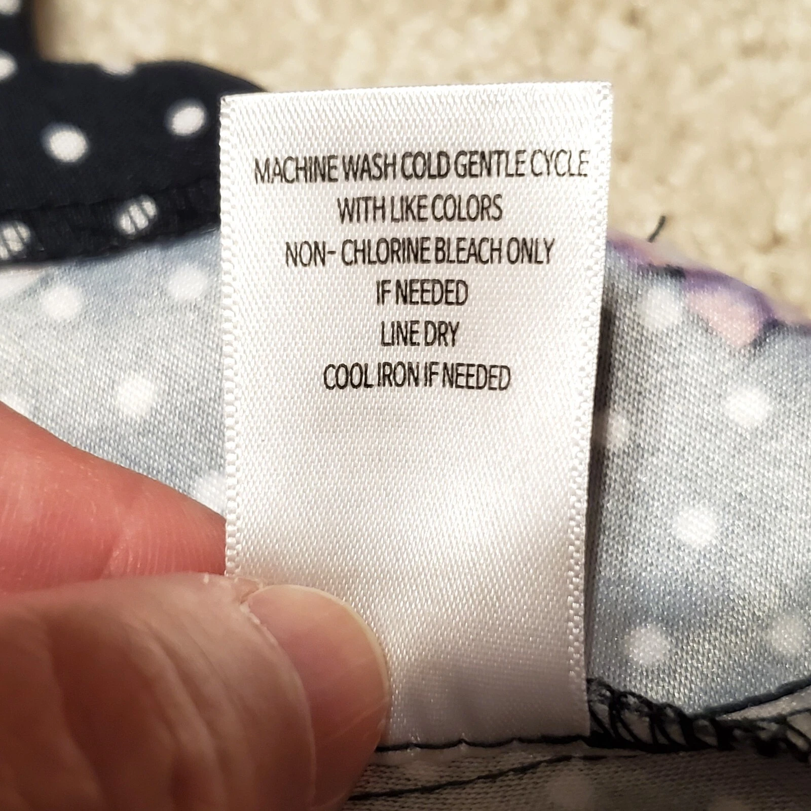 Abito smanicato floreale a pois bianco e nero Alyx taglia 16 occasioni speciali