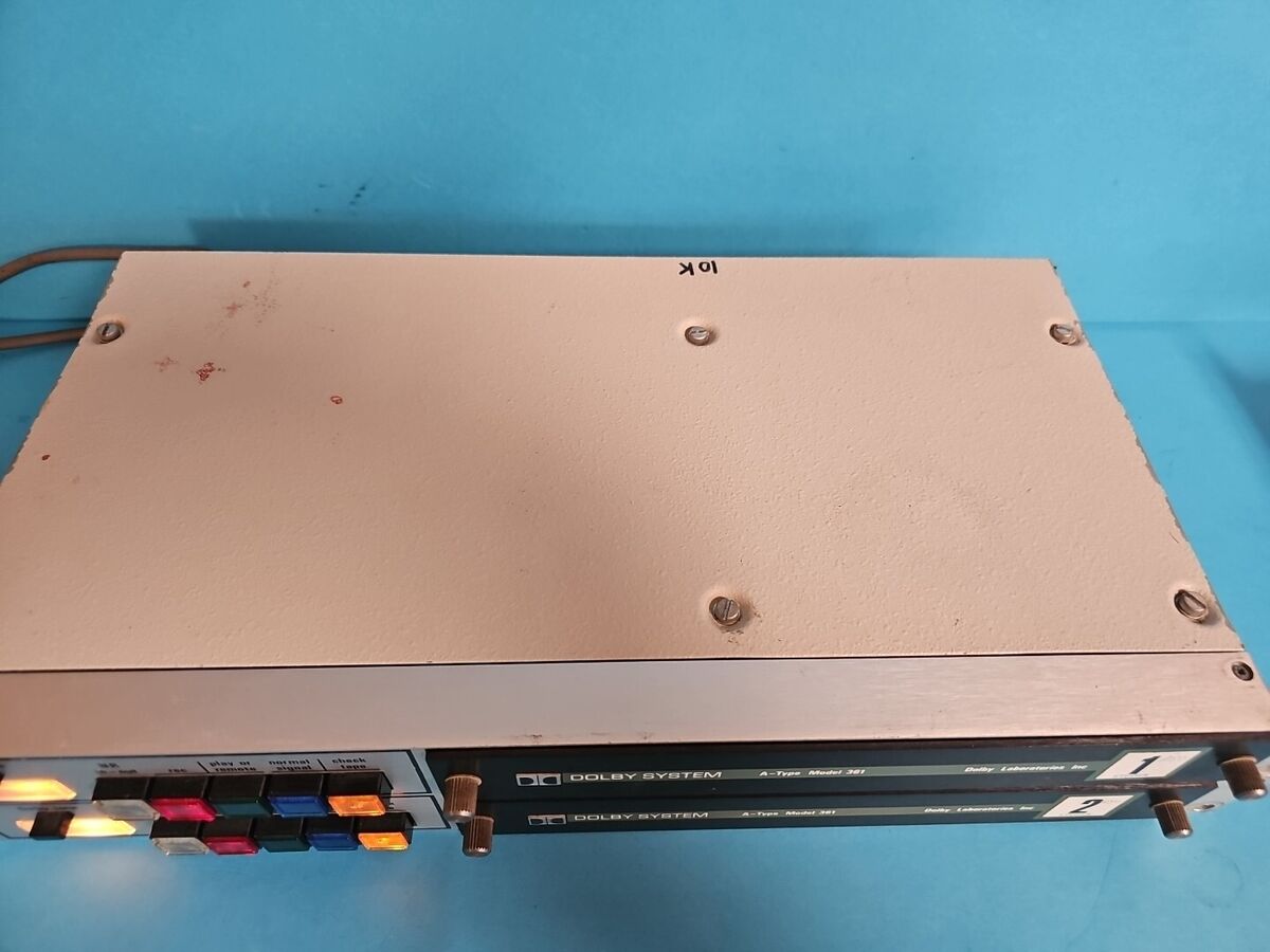 Lot 2 Dolby System A-Type Model 361 Noise Reduction Unit Lot 2 Dolby System A-Type Model 361 Noise Reduction Unit