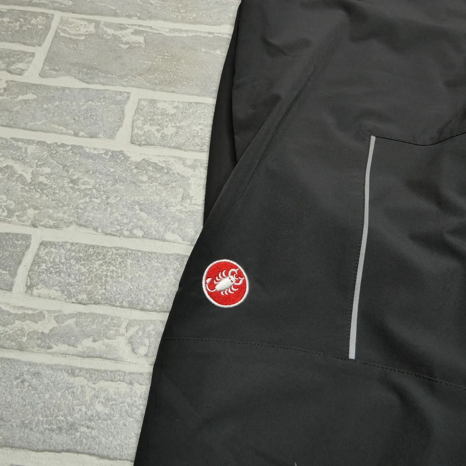 Pantalones de calentamiento Castelli Race Day talla 38x34 negros poliéster elástico tecnología nuevos con etiquetas Foto 2 de 4