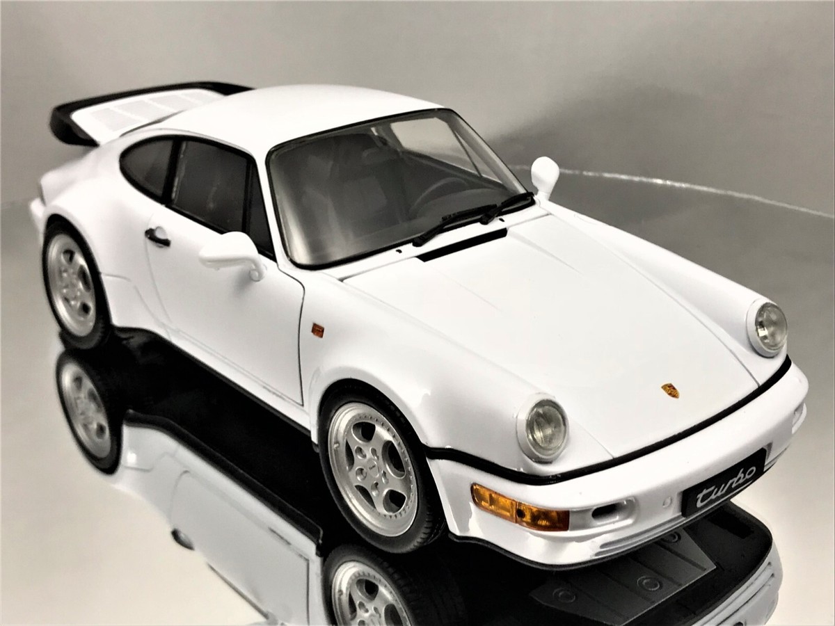 Welly NEX Porsche 911 (964) Turbo 3.3 1990 White Diecast