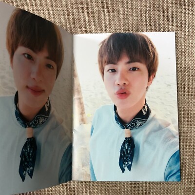BTS JIN [ 2017 Summer Package Selfie Book ] Official Photobook