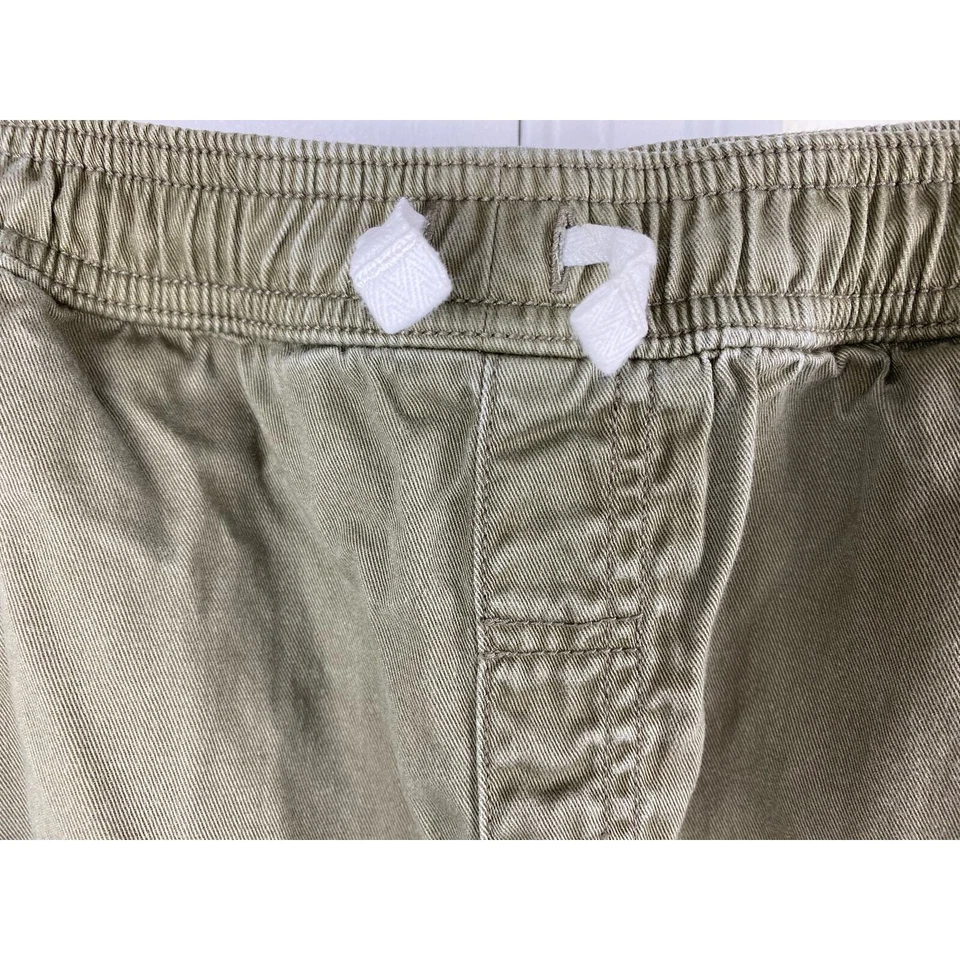 Hanna Andersson Kids Size 10 US 140 EU Green Drawstring Waist Pants Joggers - Image 3 of 4