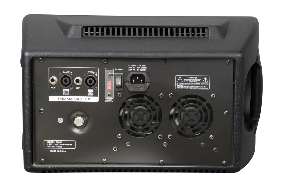 Amplificador de mezcla de potencia mezclador profesional de 8 canales de 4500 vatios BM55